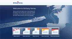 Desktop Screenshot of brittanyferries.com